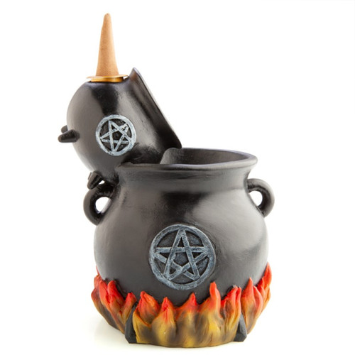LED Backflow Burner Cauldron Pot