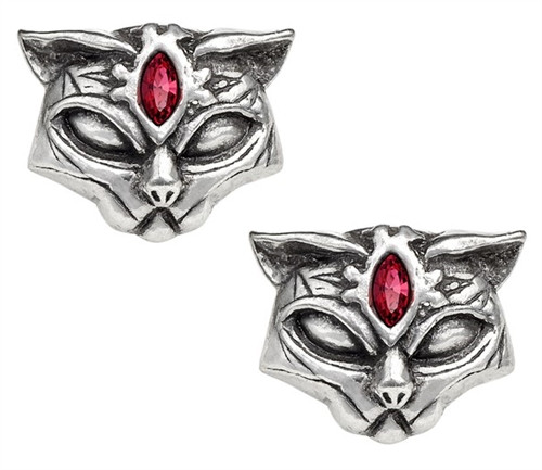 Alchemy Sacred Cat Ear studs