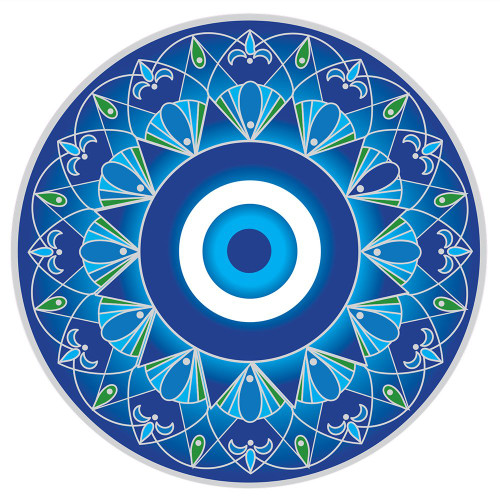 SunSeal -  Blue Eye Mandala