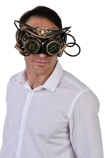 Face Mask Steampunk Wheels