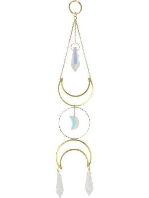 Suncatcher Triple  Moon and Drops