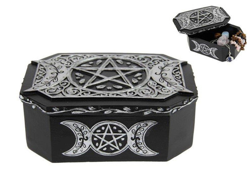 Pentagram Triple Moon Box