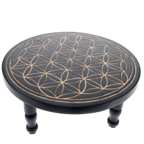 Carved Altar table - Flower of Life