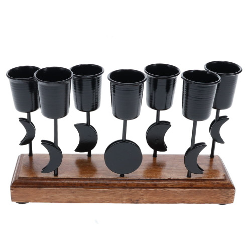 Spell Candle Holders - Moon Phases