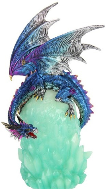Water Dragon Guarding Crystal Egg