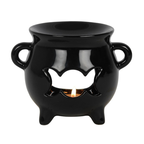 Oil Burner - Cauldron with Triple Moon