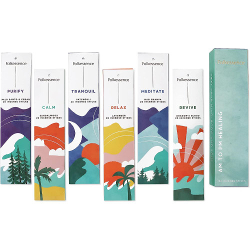 Folkessence Incense Sticks - Healing Pack