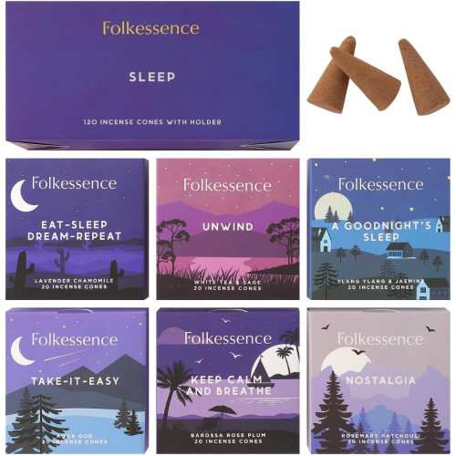 Folkessence Incense Cones - Sleep Pack