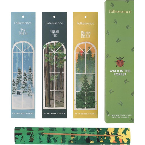 Folkessence Incense Gift Pack - Walk in the Forest
