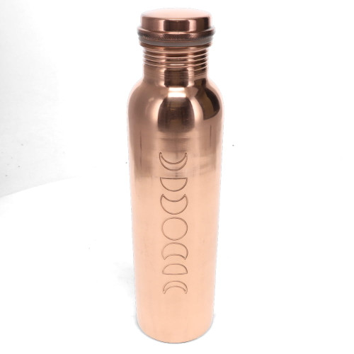 Copper Water Bottle - Moon Phase