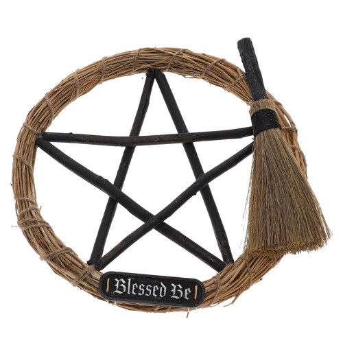 Door Wreath - Blessed Be