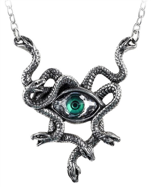 Alchemy Gorgon's Eye Necklace