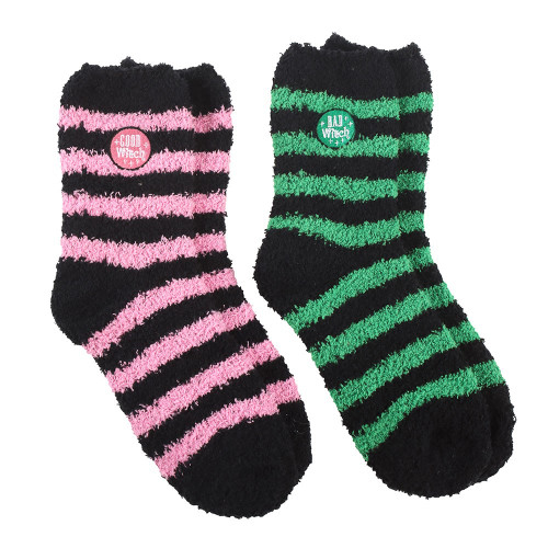 Sock set - Good Witch Bad Witch
