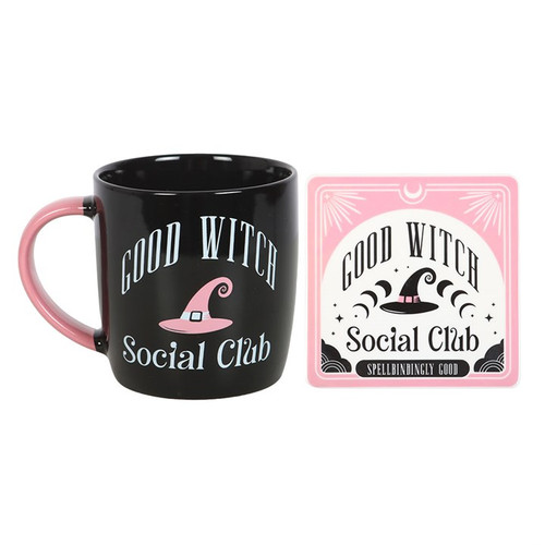 Mug and Coaster - Good Witch Social Club