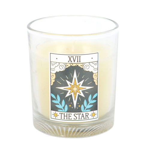 Jar Candle - Star Tarot Card
