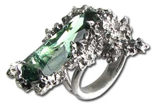 Winter Garden Crystal Ring