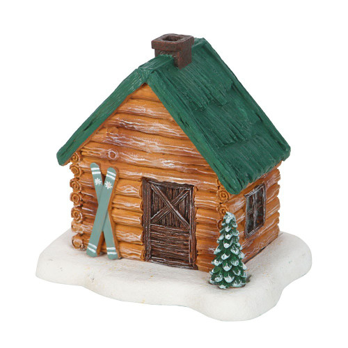 Incense Holder - Winter Cabin