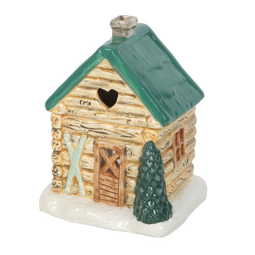 Oil Burner - Winter Cabin