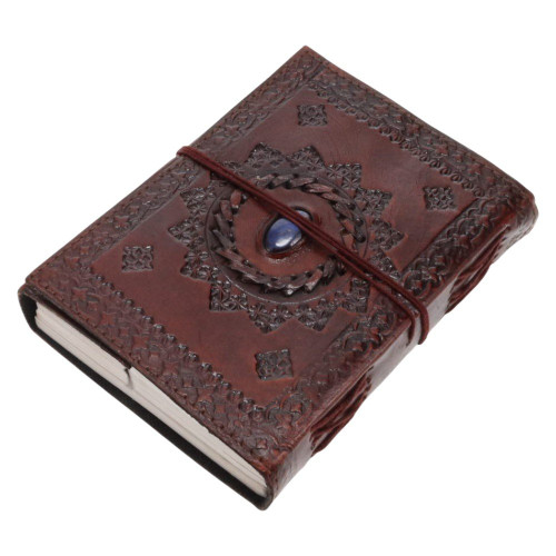 Leather Journal - Feature Stone
