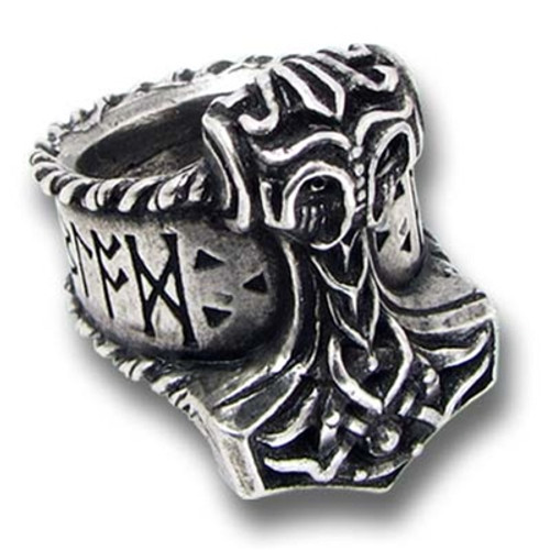 Thor's Runehammer Ring