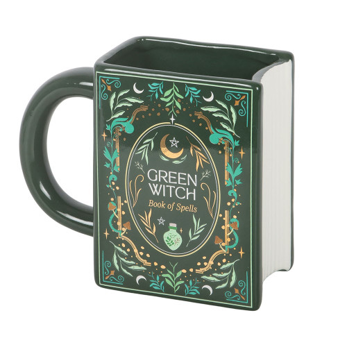Mug - Green Witch Book