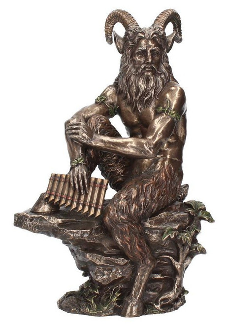 Bronzed Figure - Pan