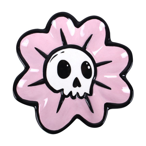 Trinket Dish - Flower Skull
