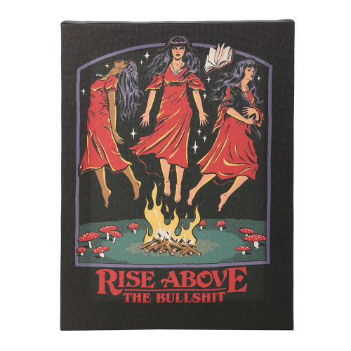 Canvas Plaque - Rise Above