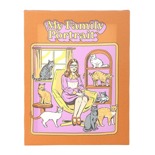 Canvas Plaque - Family Portrait