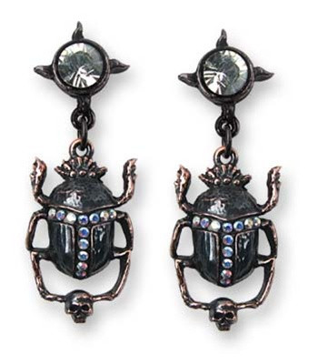 ALCHEMY GOTHIC: BLACK SUN KHEPRI pendant