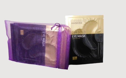 14kt Gold Eye Collagen Pads 5 pack 10 each 14kt Gold Eye Collagen Pads 5 pack 10 each