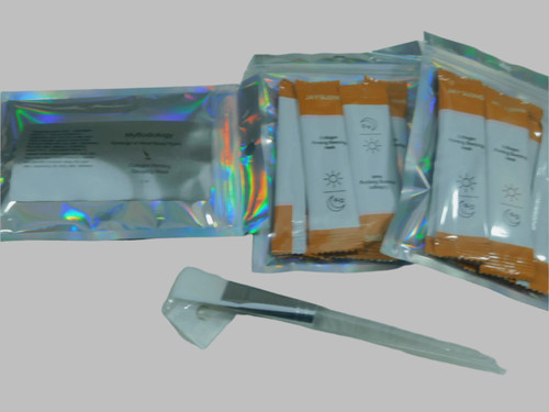 Collagen Firming Sleeping Mask 6 pack with brush Collagen Firming Sleeping Mask 6 pack with brush