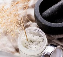 Lemongrass Infused Salt scrub