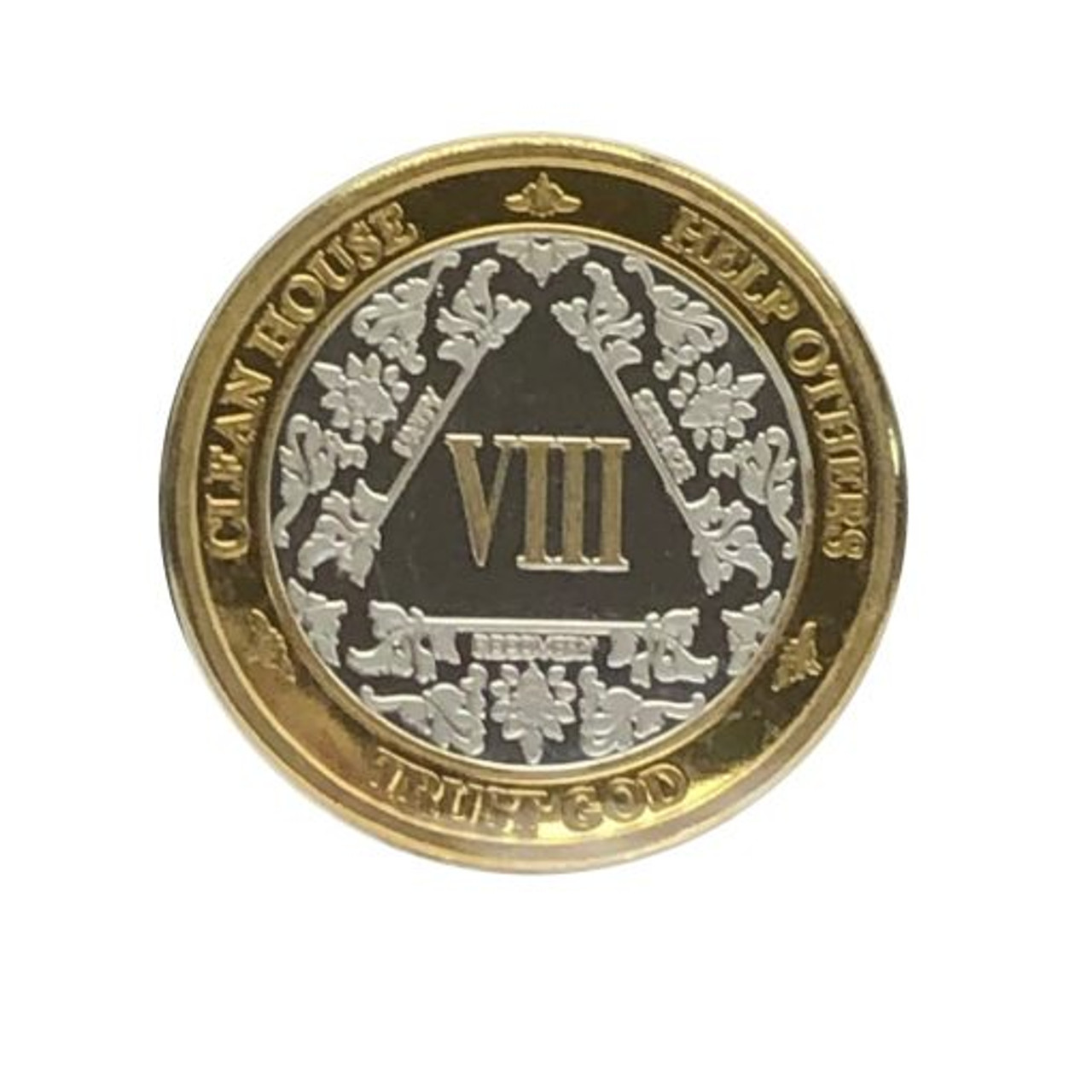 Bill /& Bob SLATE  AA Anniversary Recovery Coin//Medallion Yrs 1-50