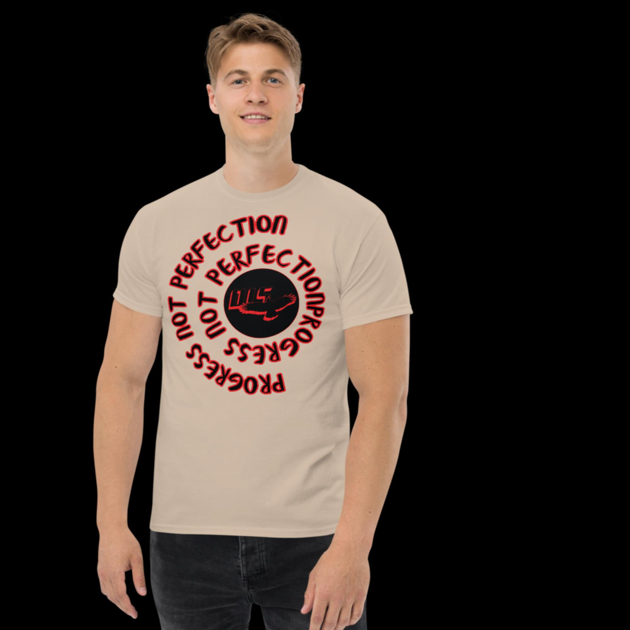 T-shirt Homme Stoïcisme 'Be Indifferent' - Poids Lourd - El Tigre Designs