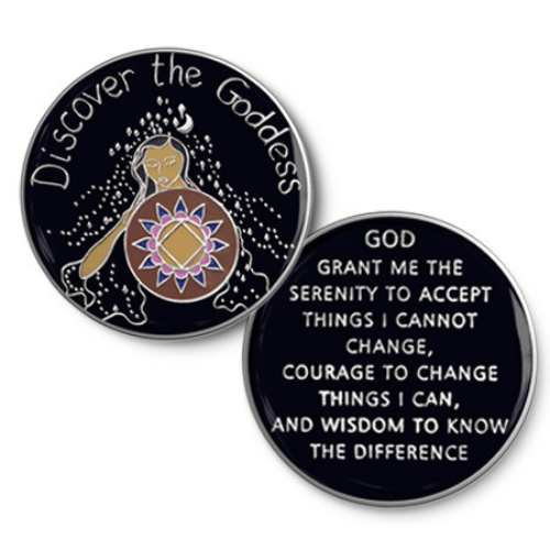 Discover The Goddess  NA Narcotics Anonymous Specialty Coin