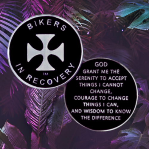 Bikers in recovery medallion coin for the motorcycle riders in sobriety. Bikers in recovery medallion coin for the motorcycle riders in sobriety.