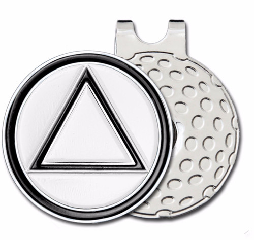 AA Alcoholics Anonymous Magnetic Golf Ball Markers - Black or Pink AA Alcoholics Anonymous Magnetic Golf Ball Markers - Black or Pink