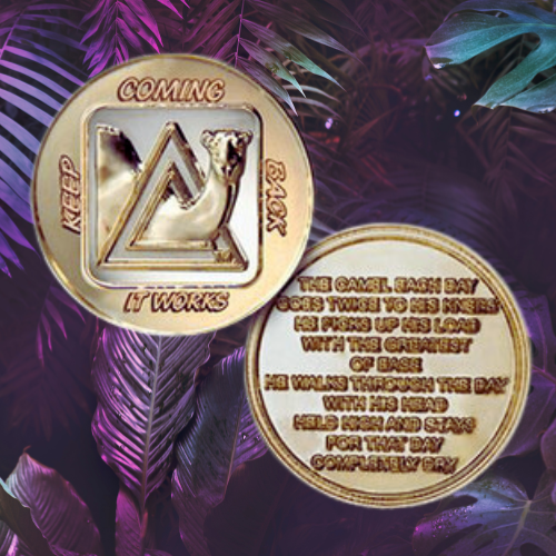 Bi-Plated "Sober Camel" Coin - Specialty Medallion Bi-Plated "Sober Camel" Coin - Specialty Medallion