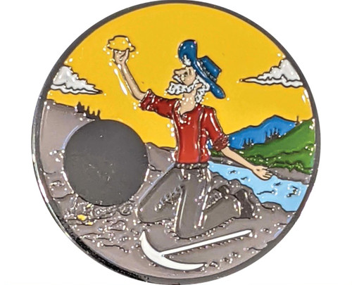 Gaunt Prospector AA Medallion 24 Hours to 60 Years with Coin Capsule