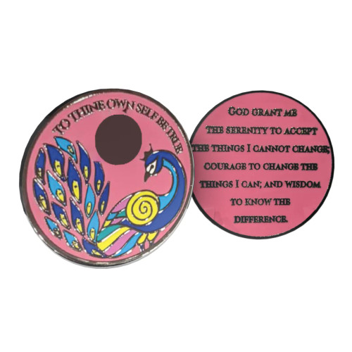 Peacock Recovery Medallion in 24hrs to 60 Years AA Coin