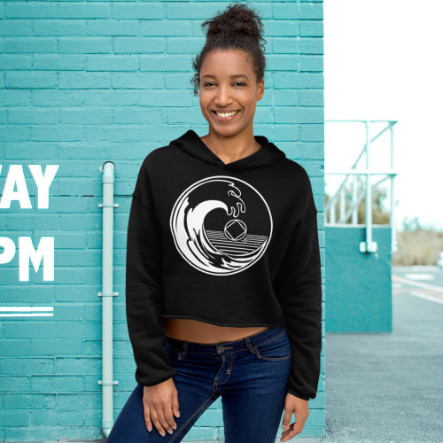 NA Wave Womens Crop Hoodie NA Wave Womens Crop Hoodie