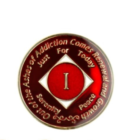 NA Recovery Red Medallion (Yrs 1-45)