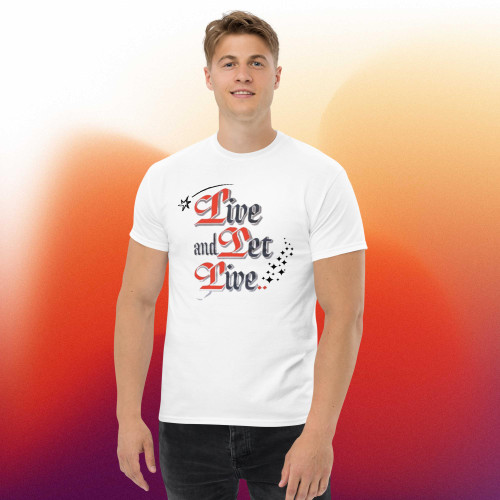 Live And Let Live Men's Classic Tee Live And Let Live Men's Classic Tee