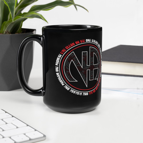 15oz Black Glossy Mug 15oz Black Glossy Mug