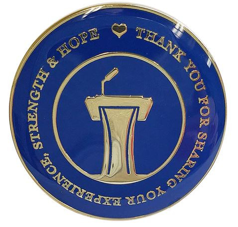 Speaker Medallion "Shared in a General Way" Recovery Medallion