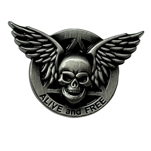 Alive and Free Lapel Pin - AA Alcoholics Anonymous