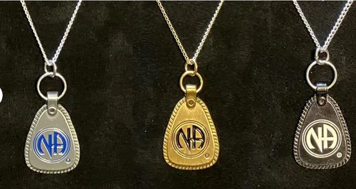 NA Just For Today Mini Key Tag Narcotics Anonymous Recovery Coin