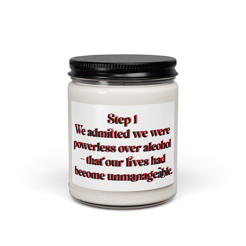 AA 12 Step Soy Candles
