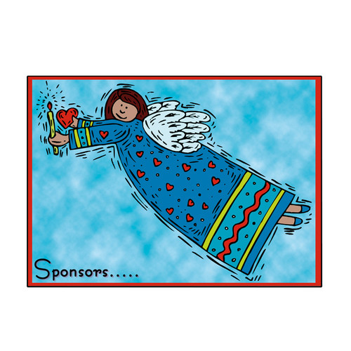 Sponsors are Angels in Disguise Recovery Greeting Card
